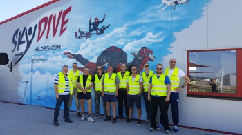 Gruppe Affen